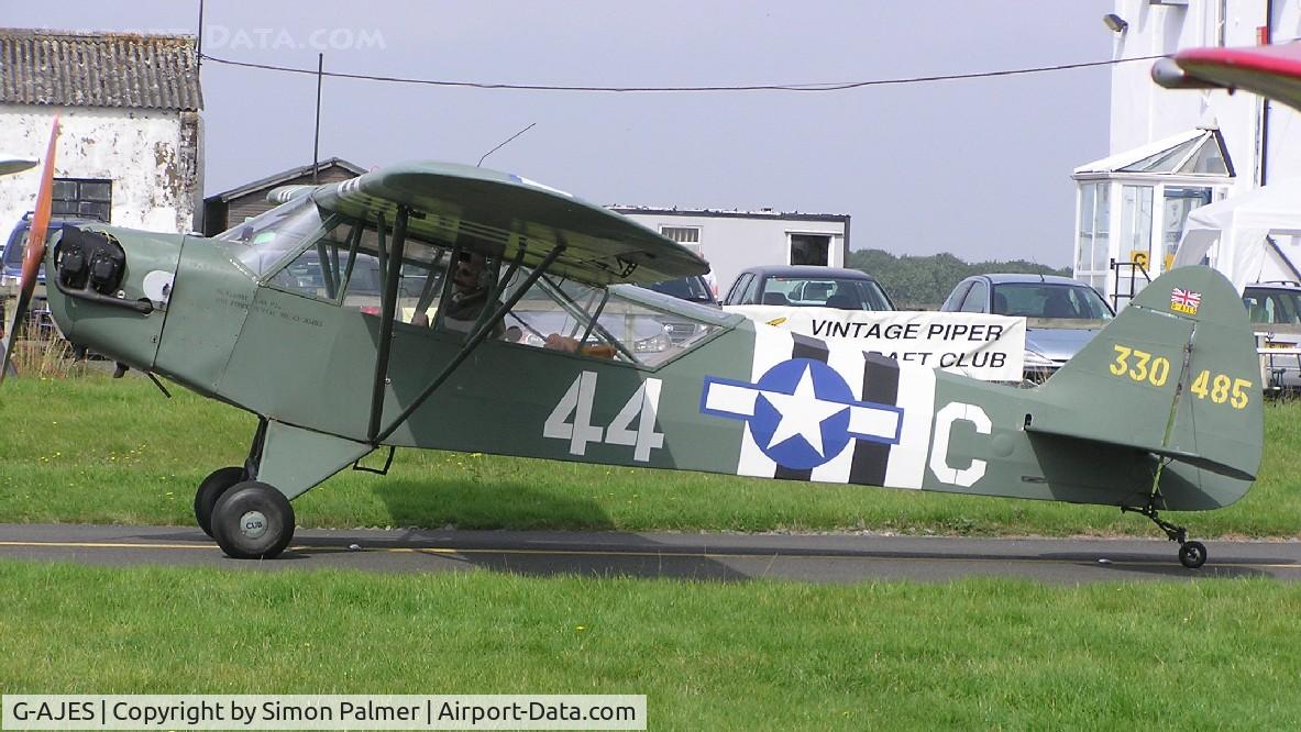 G-AJES, 1943 Piper L-4J Grasshopper (J3C-65D) C/N 11602, Piper Cub