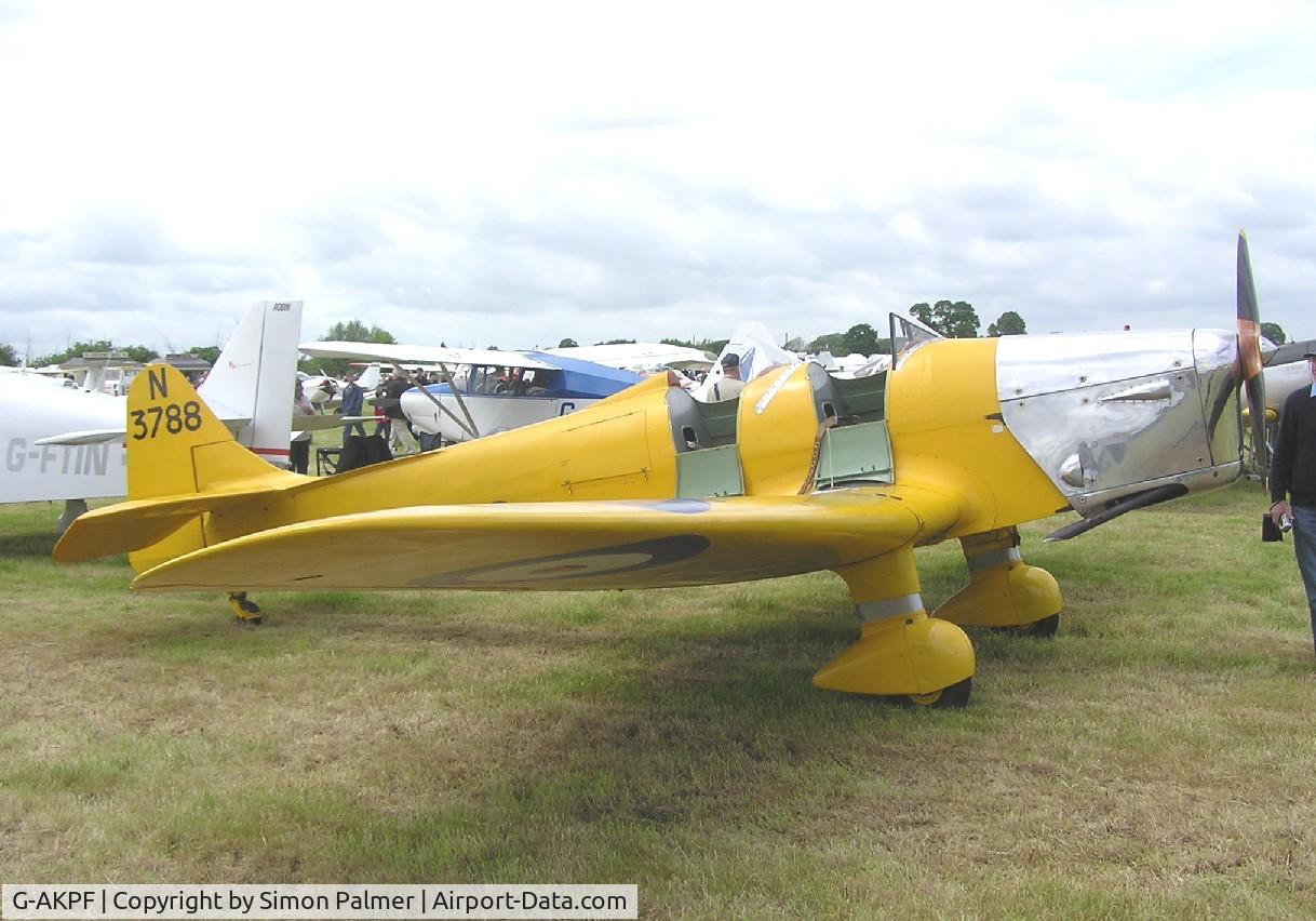 G-AKPF, 1941 Miles M14A Hawk Trainer 3 C/N 2228, Hawk Trainer at Keevil