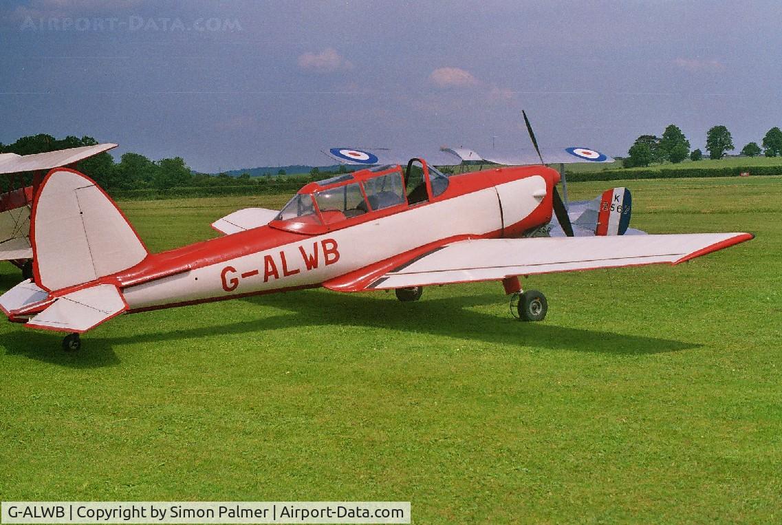 G-ALWB, 1950 De Havilland DHC-1 Chipmunk 22A C/N C1/0100, de Havilland Chipmunk