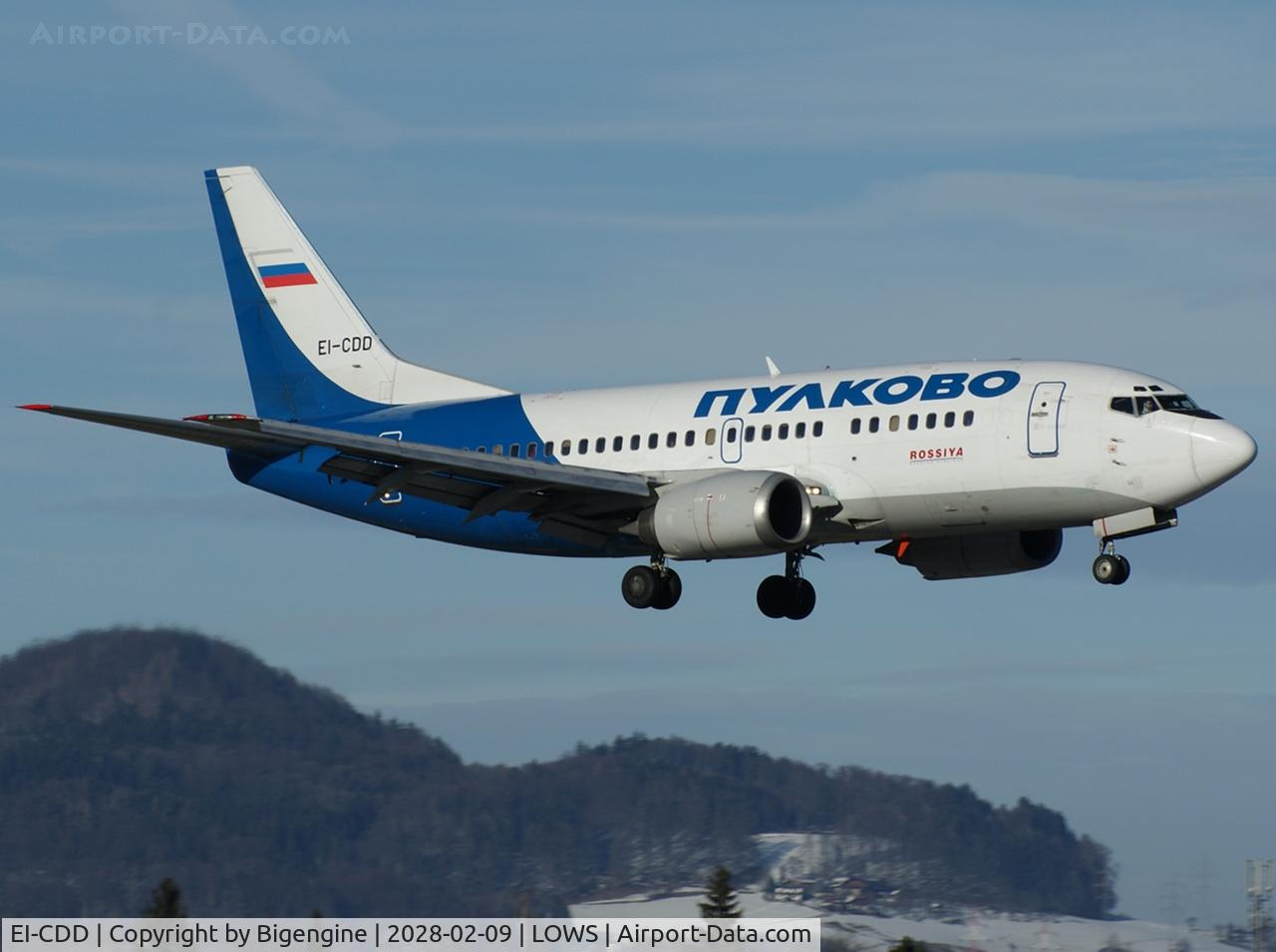 EI-CDD, 1991 Boeing 737-548 C/N 24989/1989, Rossya from moscow.