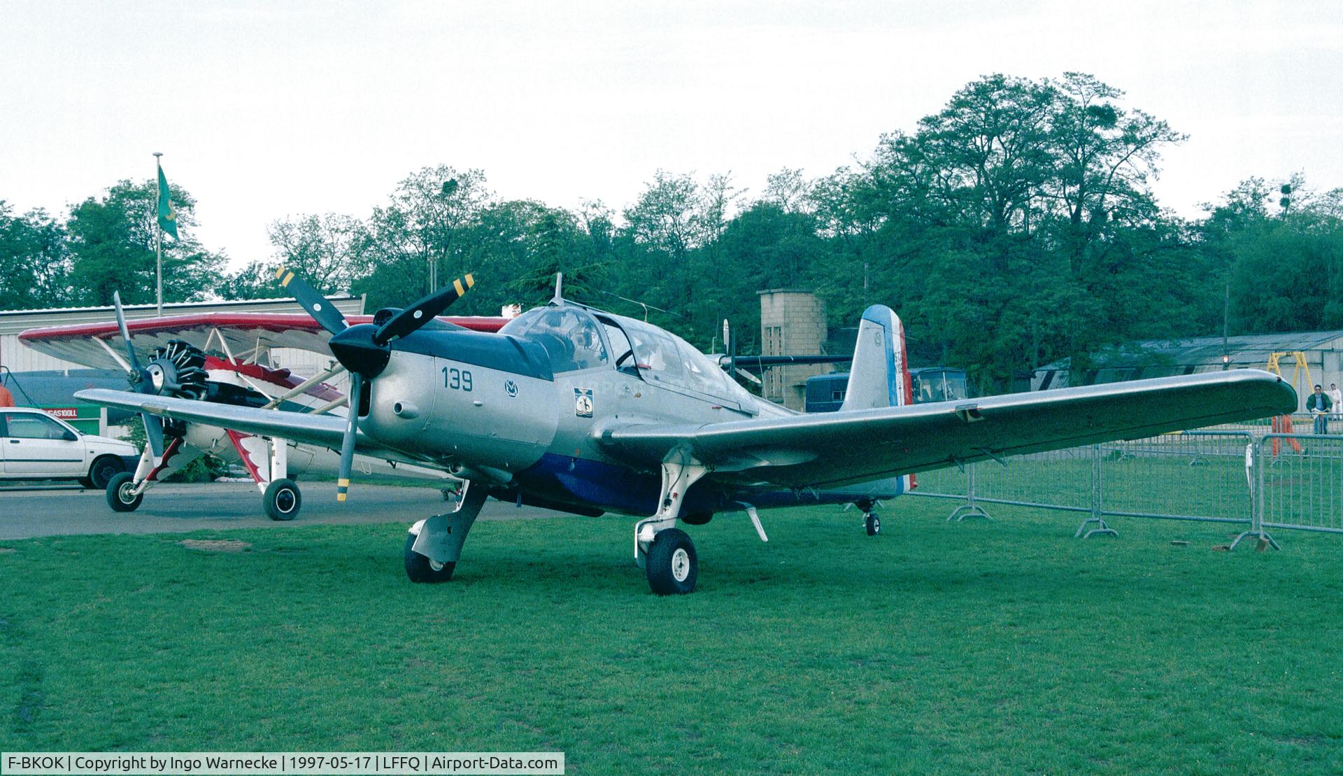 F-BKOK, Morane-Saulnier MS-733 Alcyon C/N 139, Morane-Saulnier MS.733 Alcyon at the Meeting Aerien 1997, La-Ferte-Alais, Cerny 