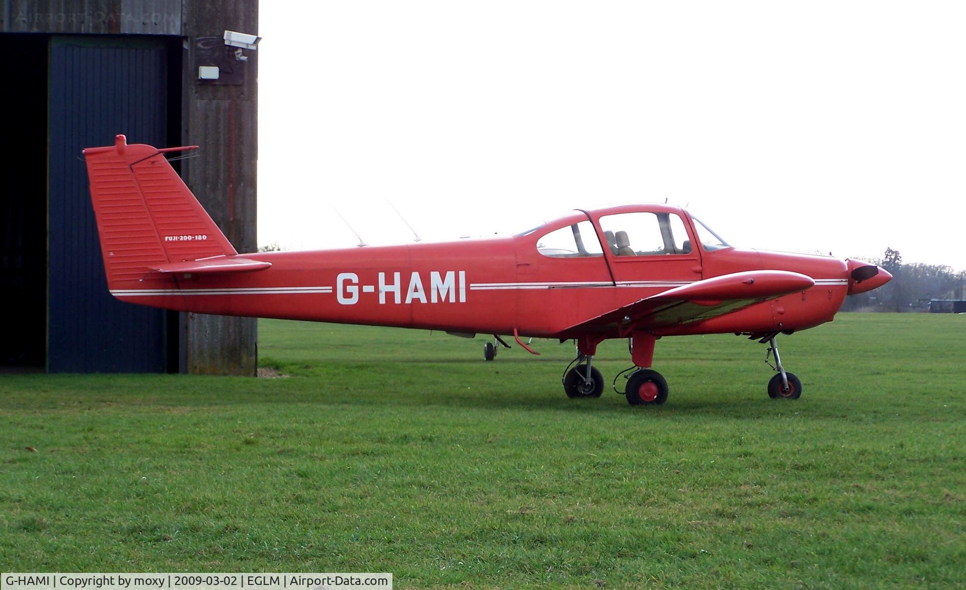 G-HAMI, 1973 Fuji FA-200-180 Aero Subaru C/N 188, FUJI 200-180 at White Waltham