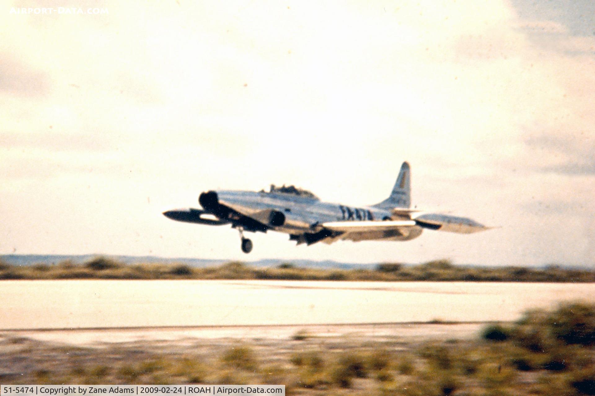 51-5474, 1951 Lockheed F-94B Starfire C/N 780-7428, F-94 departing Naha AFB Okinawa