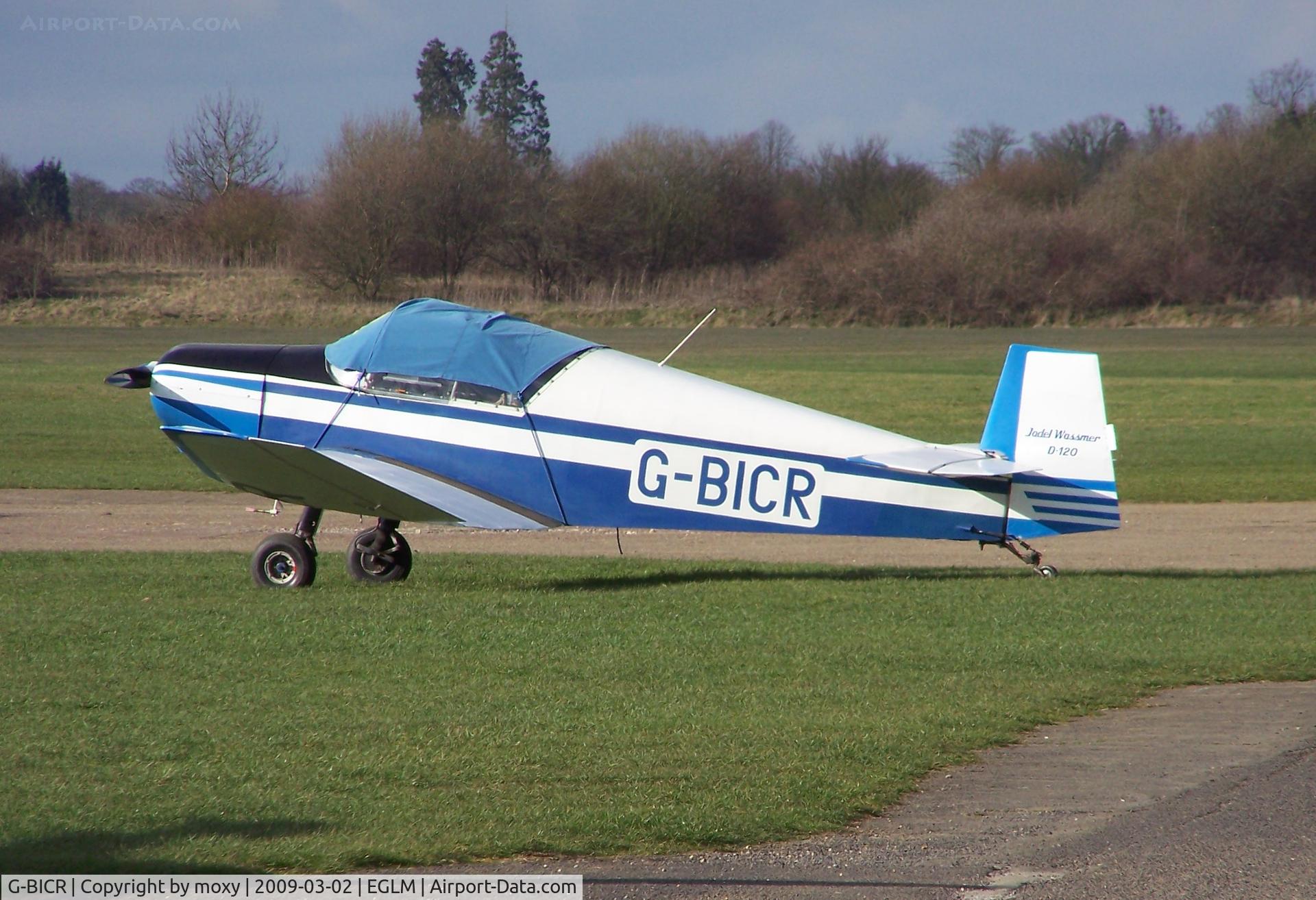 G-BICR, 1958 Jodel (Wassmer) D-120A Paris-Nice C/N 135, Jodel D120A at White Waltham