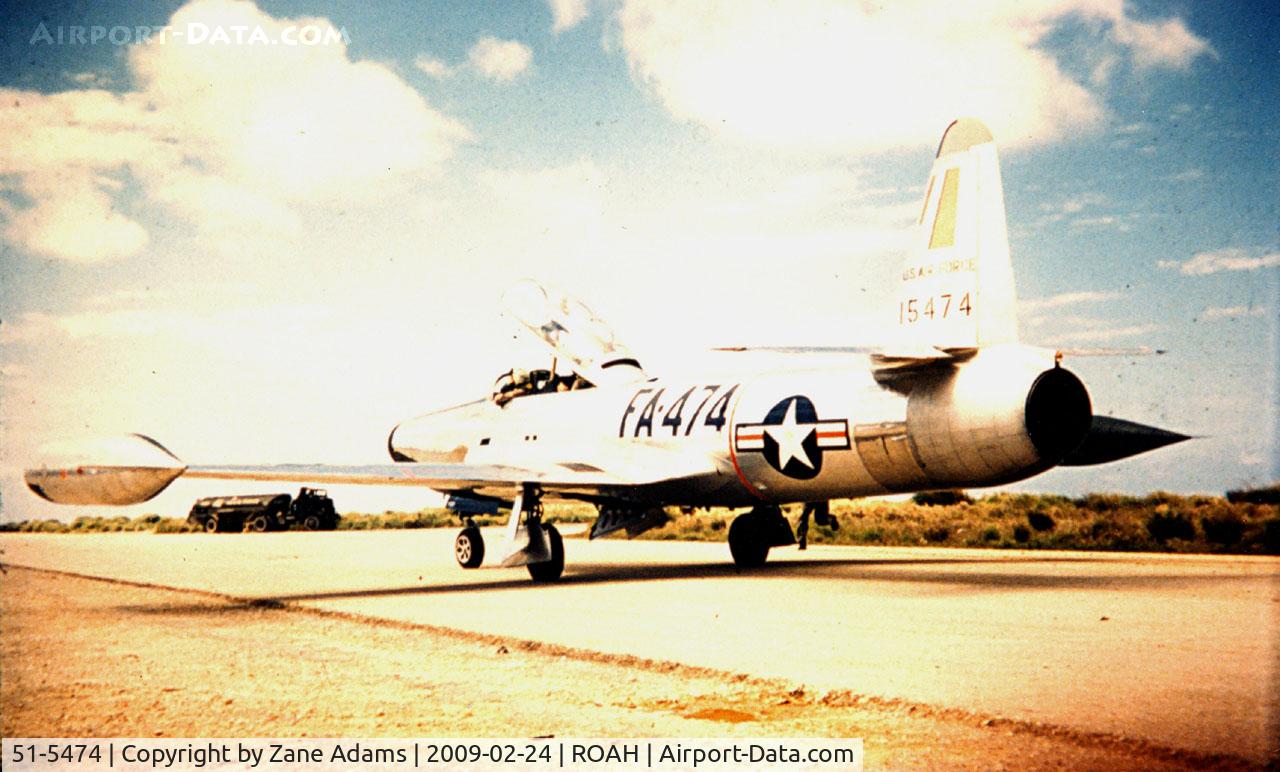 51-5474, 1951 Lockheed F-94B Starfire C/N 780-7428, F-94 departing Naha AFB Okinawa