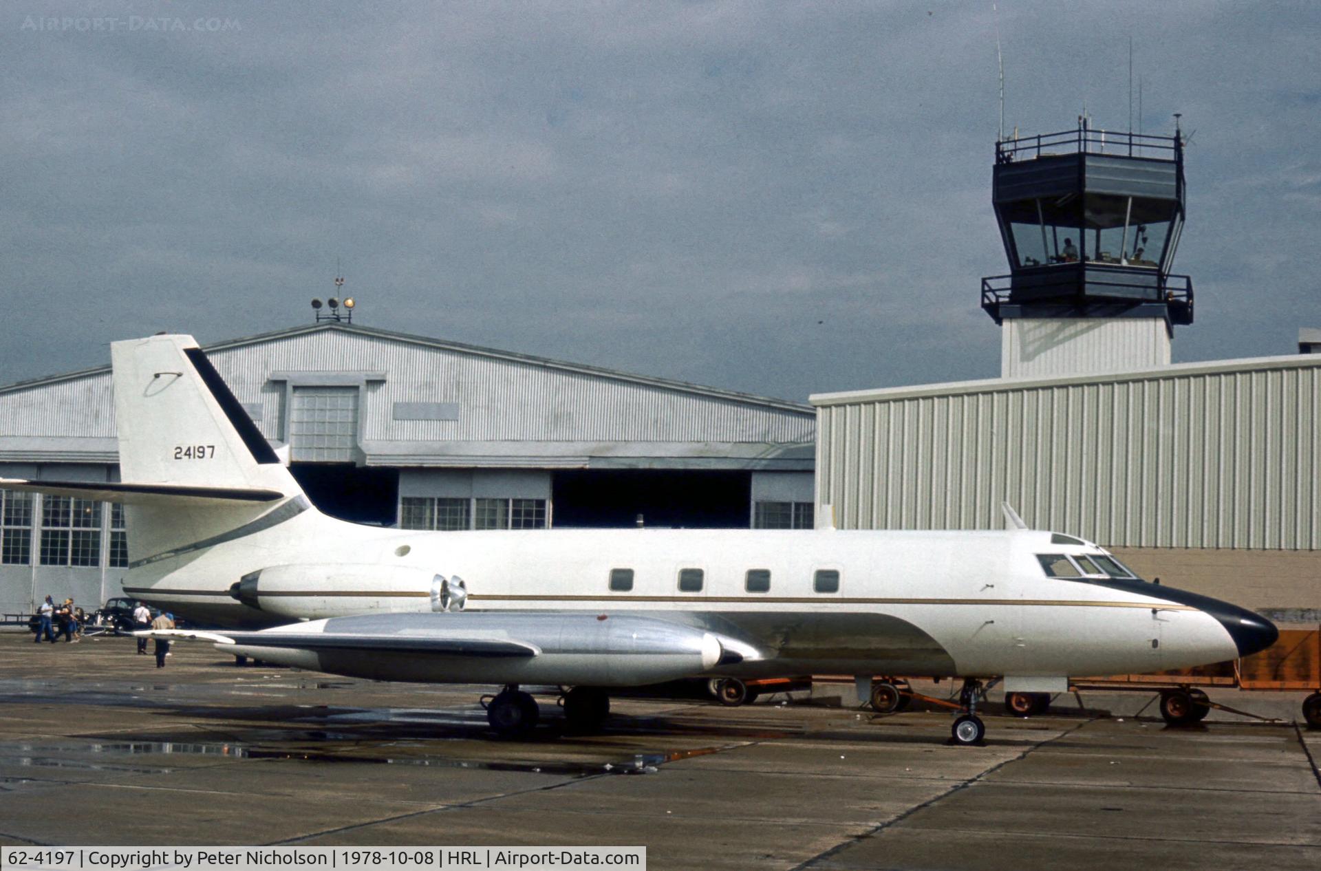 62-4197, 1962 Lockheed C-140B Jetstar C/N 1329-5041, This Jetstar of 89 MAG attended the 1978 Confederate Air Force Airshow.