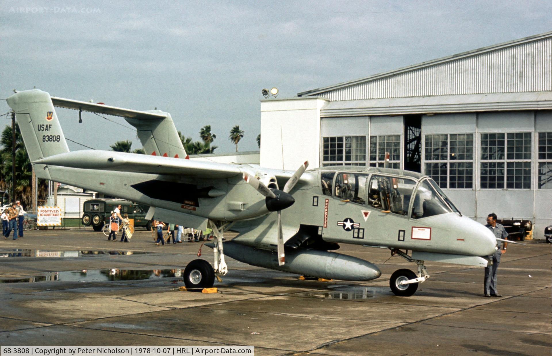 68-3808, 1968 North American Rockwell OV-10A Bronco C/N 321-134, This Bronco of 602 TACW attended the 1978 Confederate Air Force Airshow.