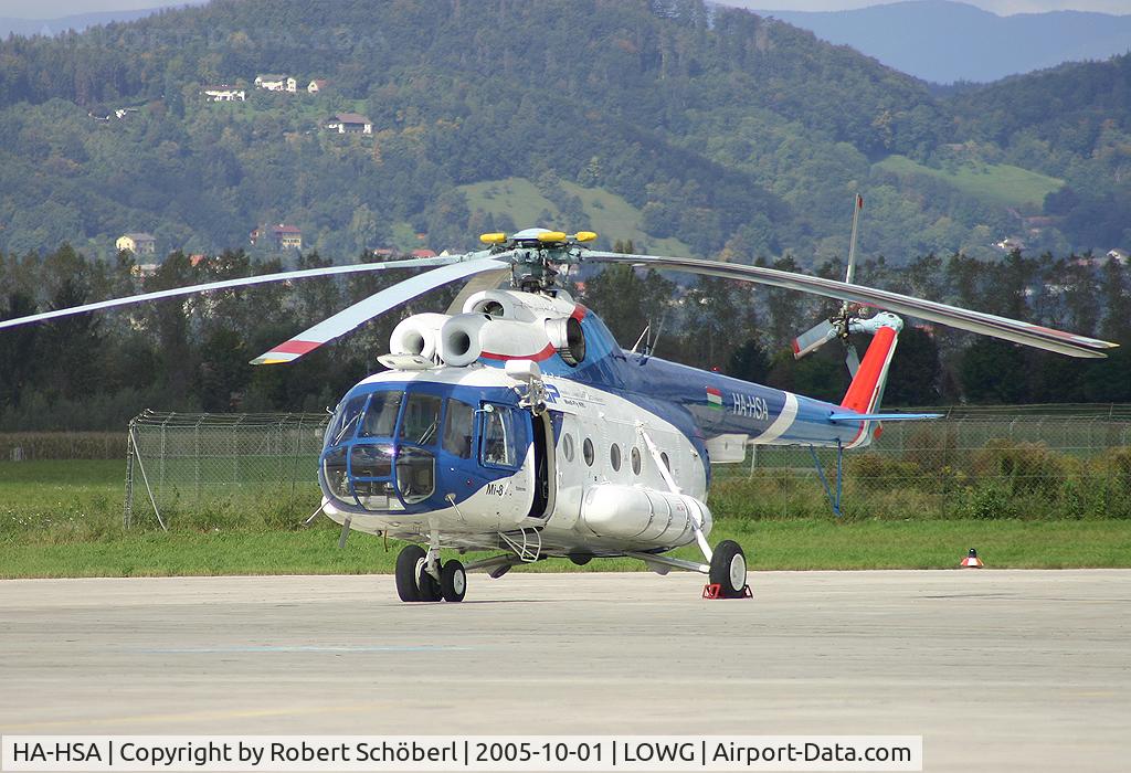 HA-HSA, 1980 Mil Mi-8T C/N 7970, Special visitor