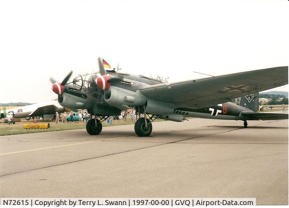 N72615, CASA C-2.111F C/N 118, Batavia, NY Wings of Eagles Airshow in 1997.