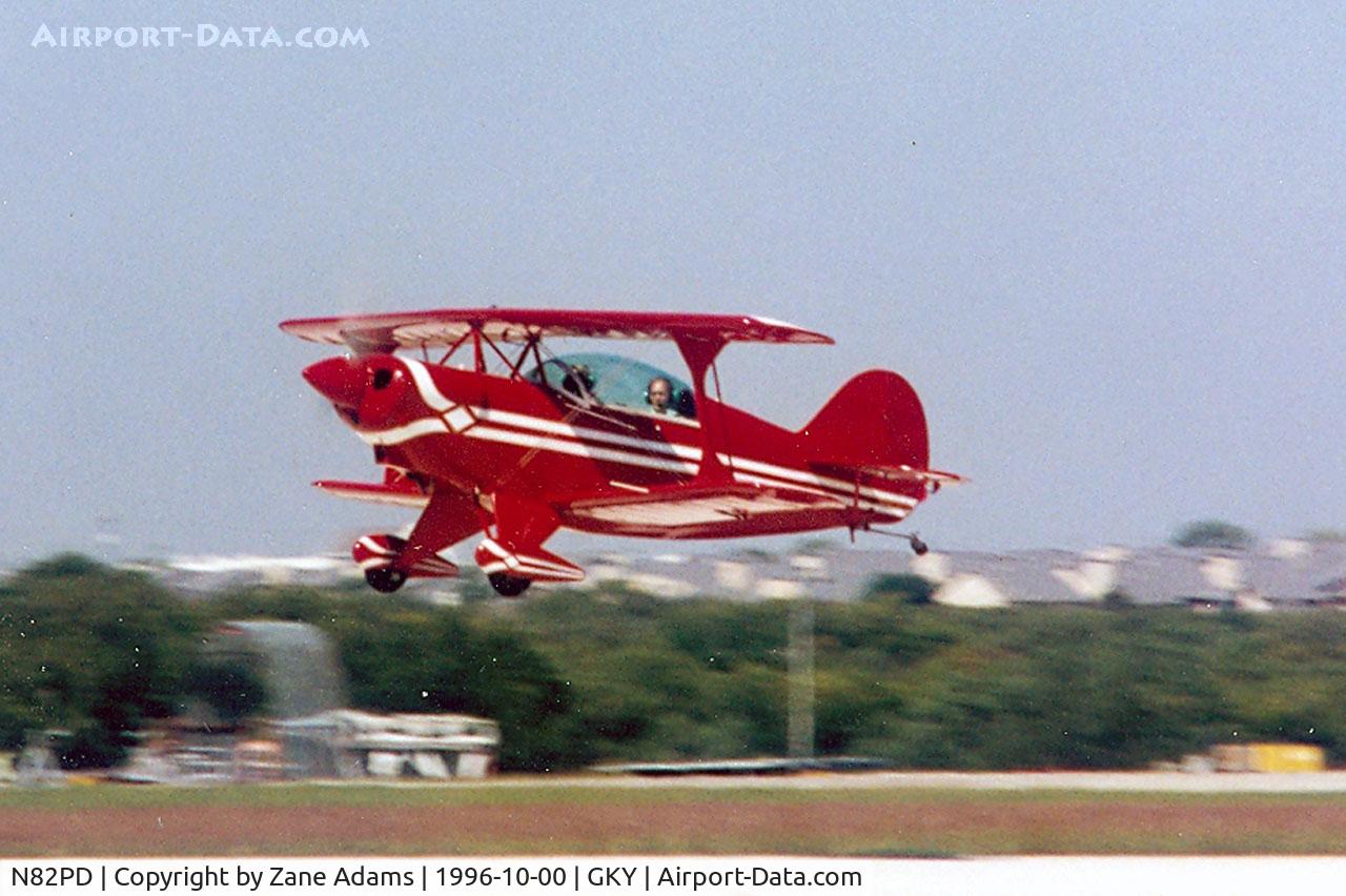 N82PD, Pitts S-2E Special C/N PD1, At Arlington Municipal