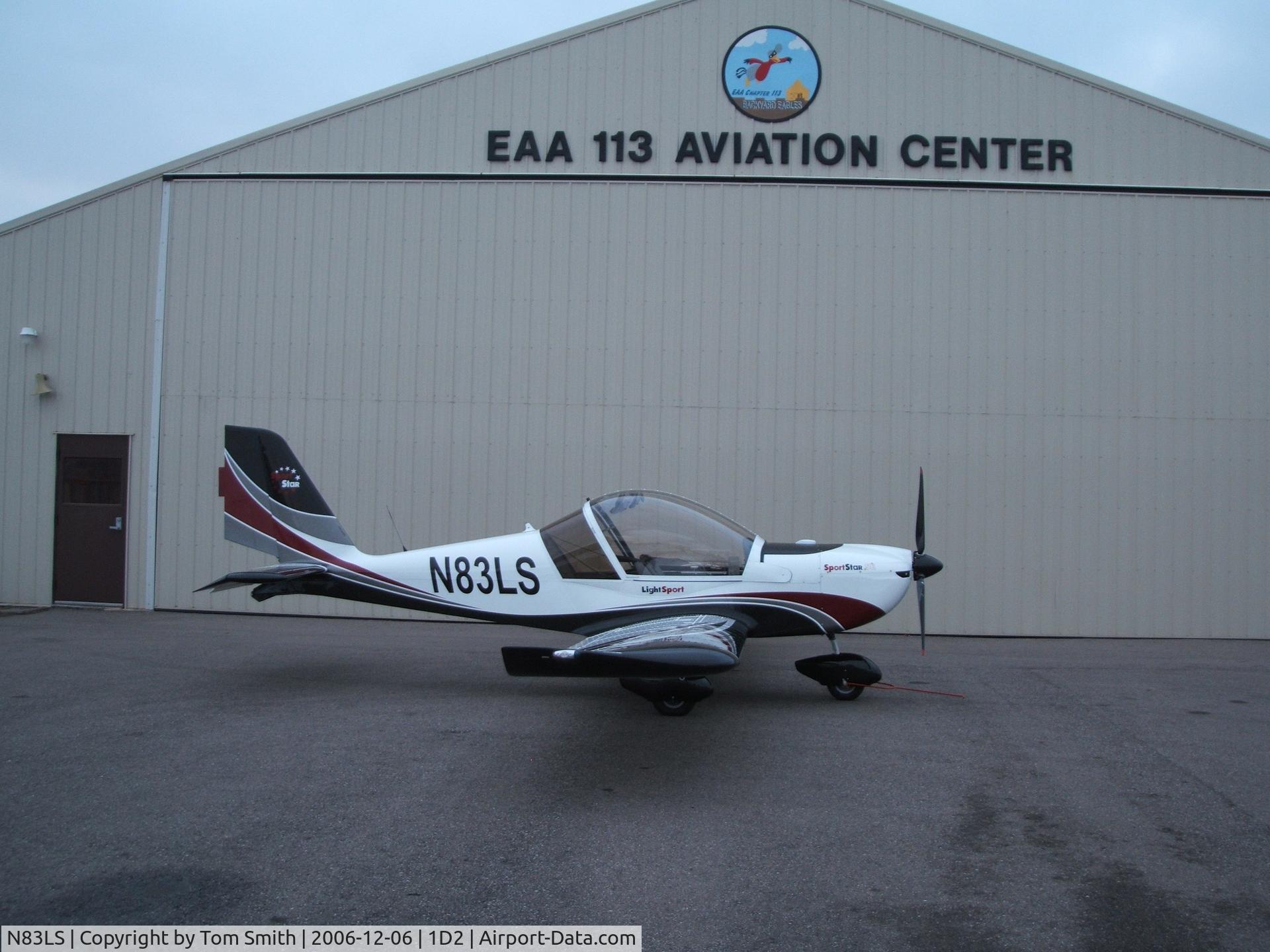 N83LS, 2006 Evektor-Aerotechnik SPORTSTAR C/N 20060509, New Home