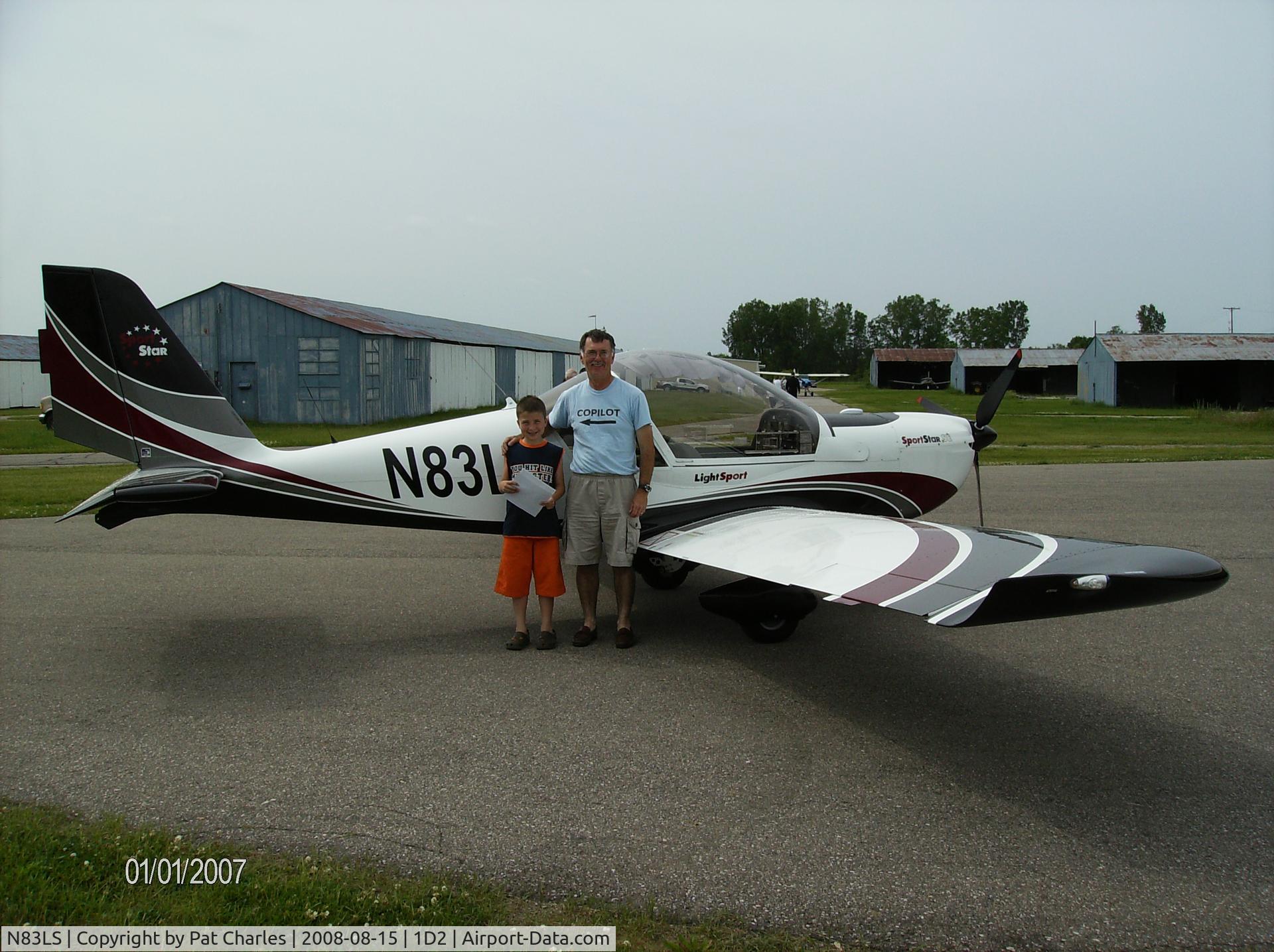 N83LS, 2006 Evektor-Aerotechnik SPORTSTAR C/N 20060509, Young Eagle Day
