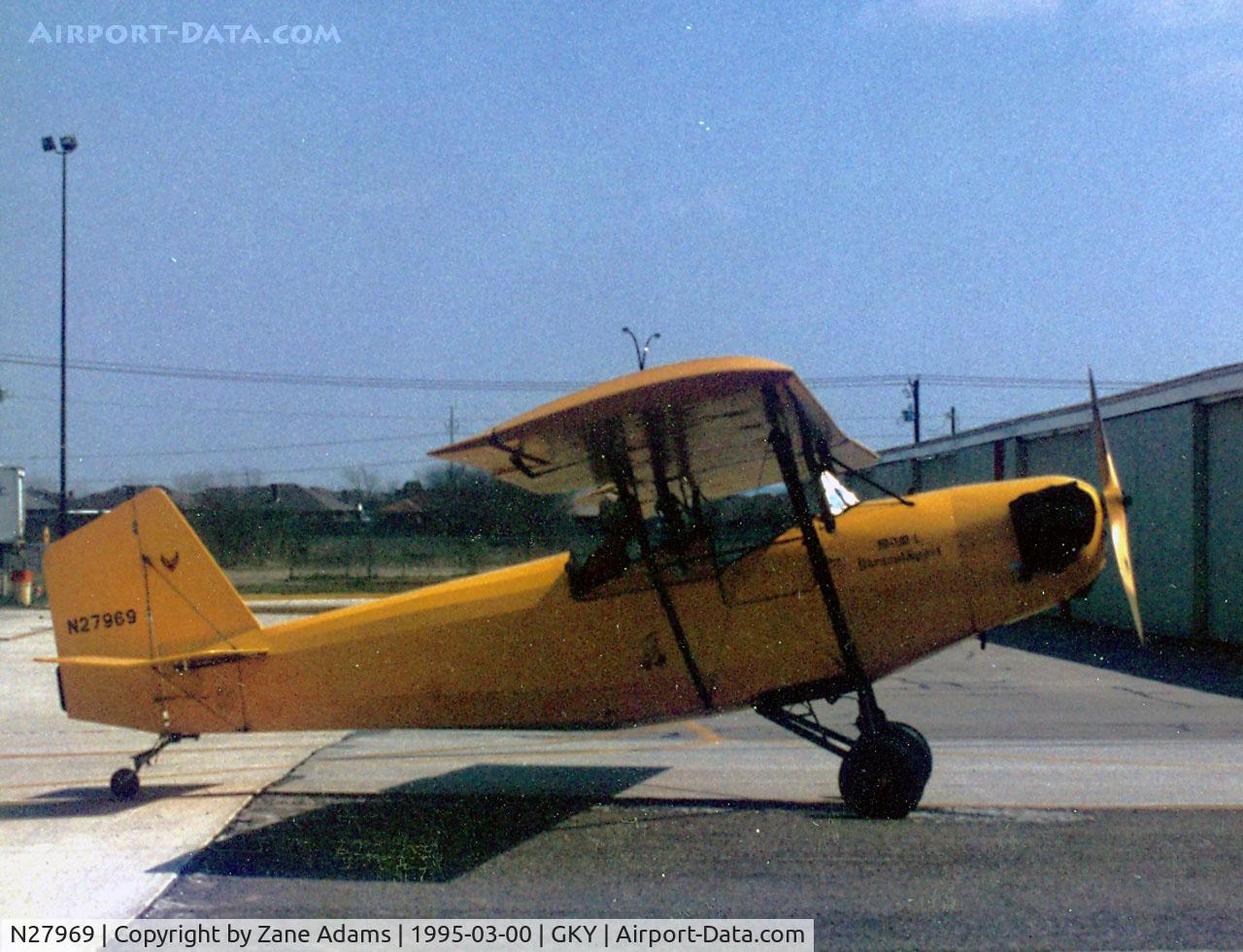N27969, 1985 Moon Marcus D PARASON MDM-1 C/N 01930, At Arlington Municipal