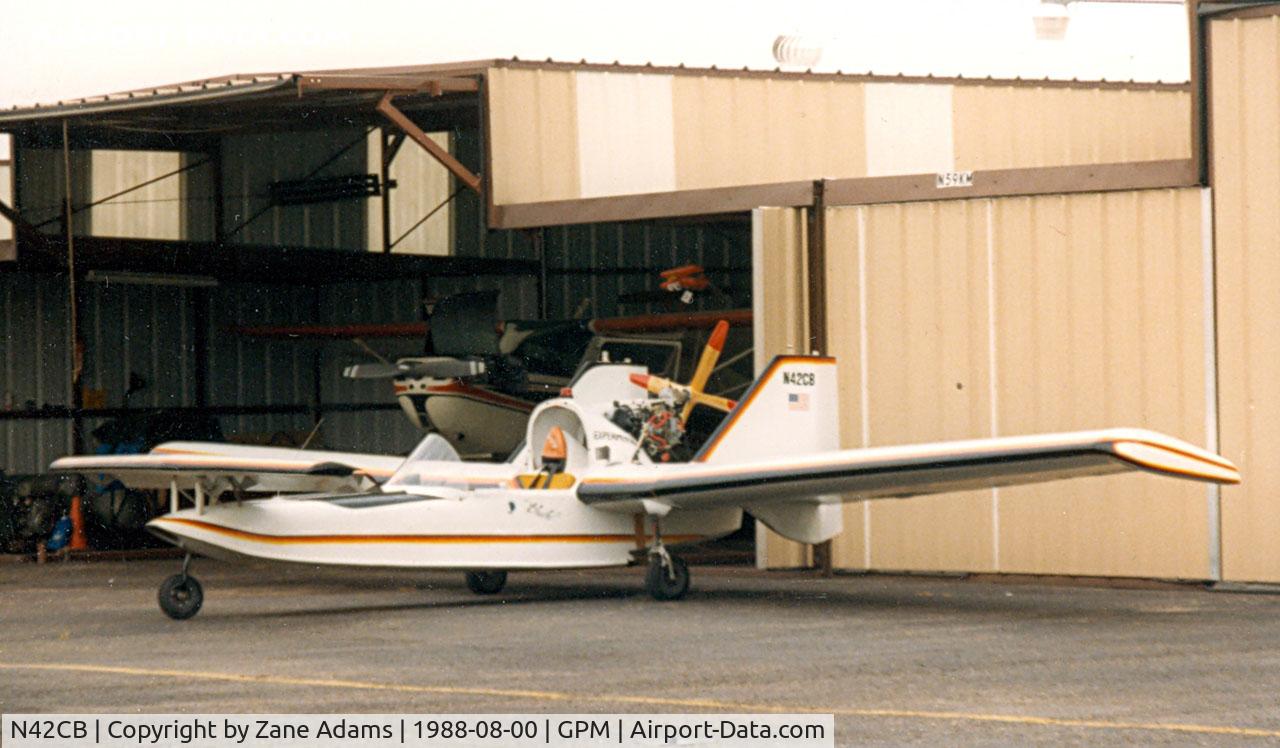 N42CB, 1985 Bodin Charles J XTC C/N 053, At Grand Prairie Municipal