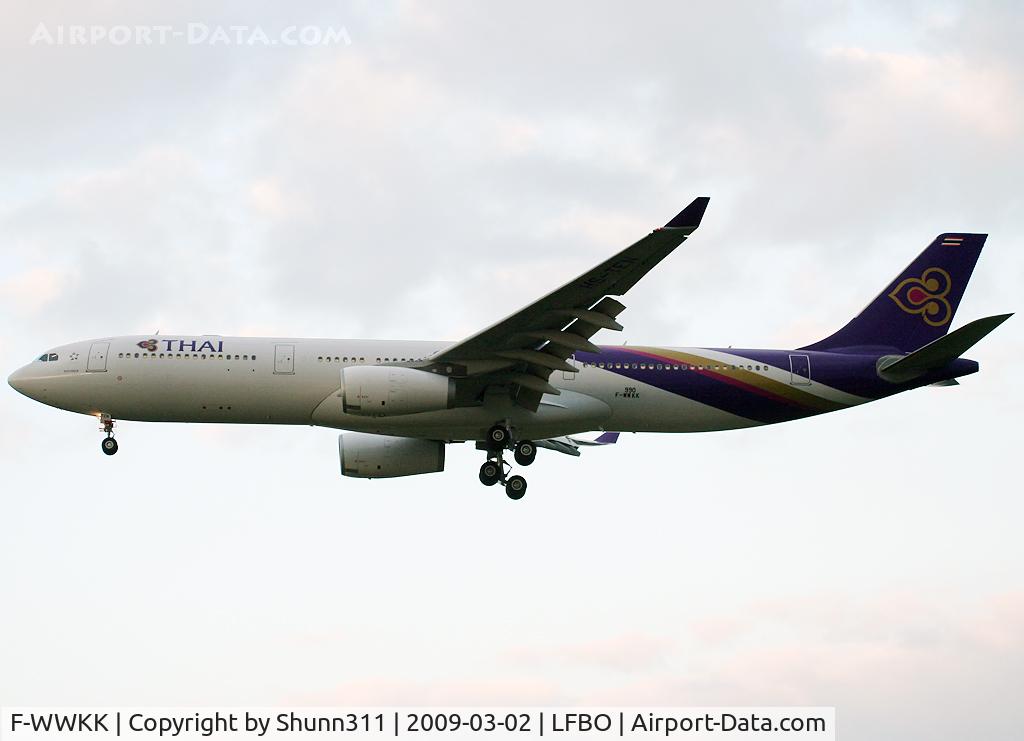 F-WWKK, 2009 Airbus A330-343X C/N 990, C/n 990 - To be HS-TEN