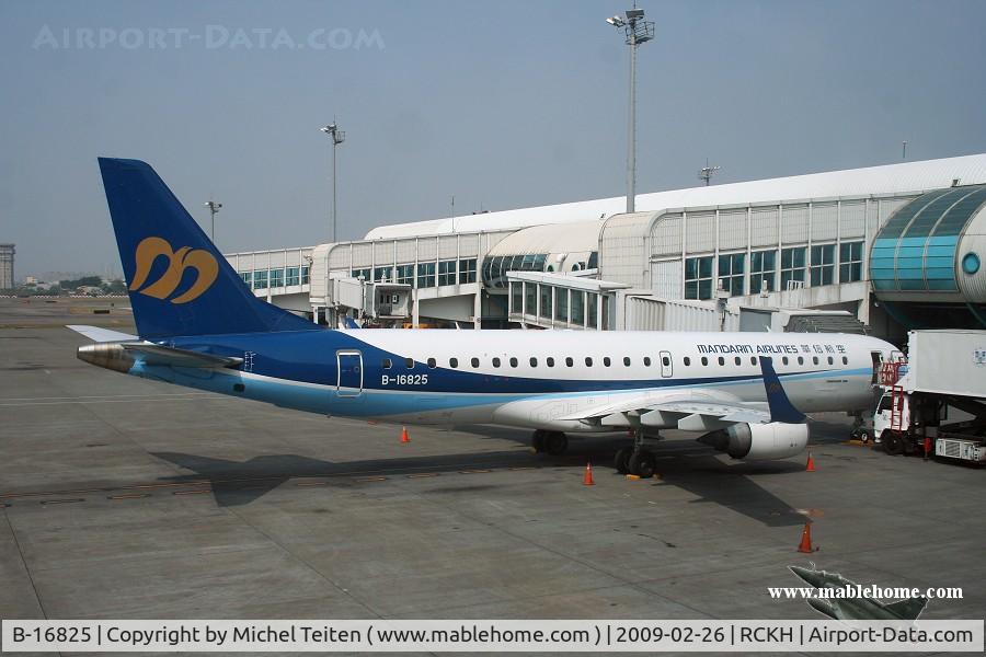 B-16825, 2008 Embraer 190AR (ERJ-190-100IGW) C/N 19000167, Mandarin Airlines