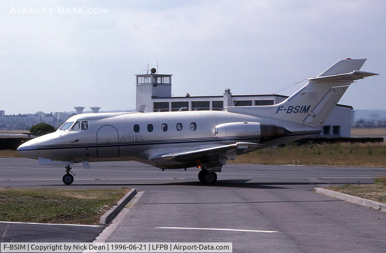 F-BSIM, 1966 Hawker Siddeley HS.125 Series 3B C/N 25130, Paris Le Bourget