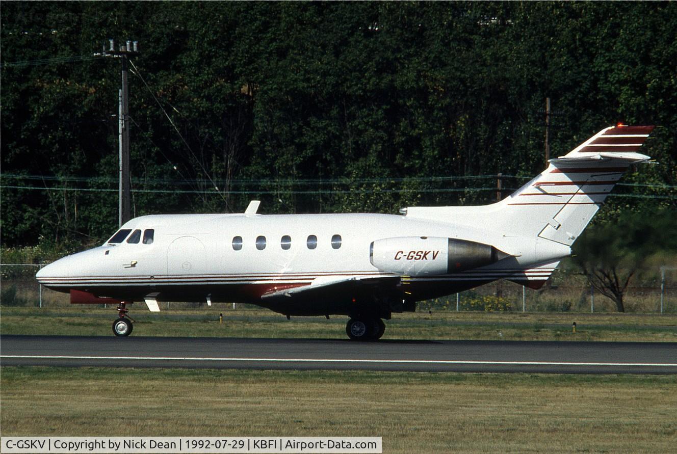 C-GSKV, 1967 Hawker Siddeley HS.125 Series 3A/RA C/N 25141, KBFI