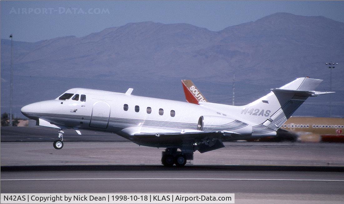 N42AS, 1968 Hawker Siddeley HS.125-3A C/N 25150, KLAS