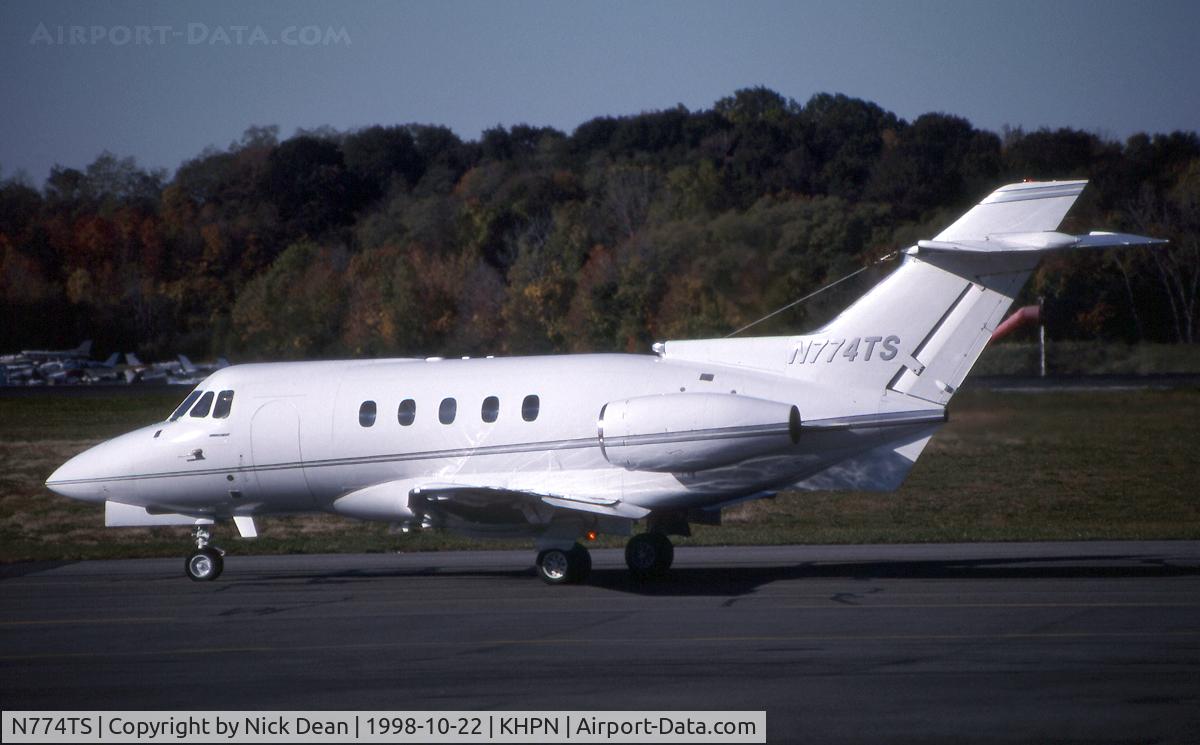 N774TS, 1971 Hawker Siddeley HS125 400F C/N 25281, KHPN