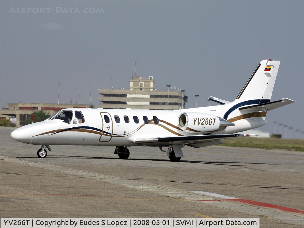 YV266T, 2000 Cessna 550 Citation Bravo C/N 550-0943, PARKING AT GAC
