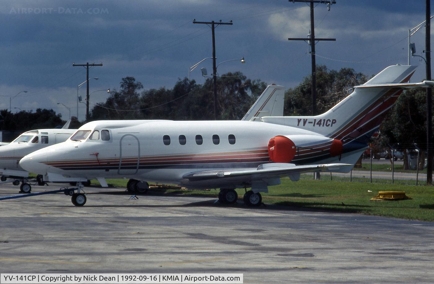 YV-141CP, 1969 Hawker Siddeley DH.125-400A C/N 25195, KMIA