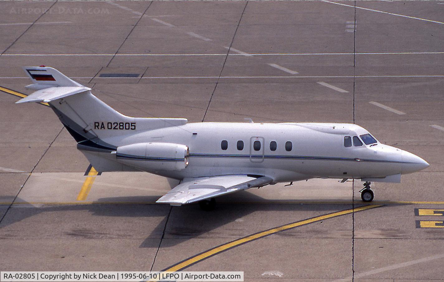 RA-02805, 1970 Hawker Siddeley HS.125 Series 400B C/N 25219, LFPO (Paris Orly)