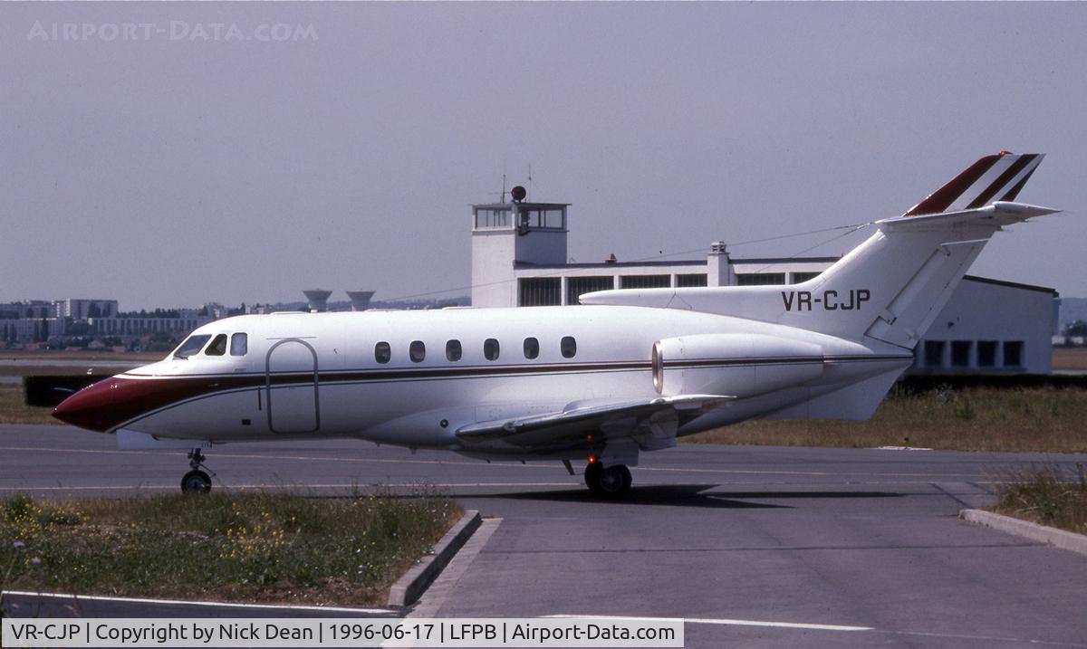 VR-CJP, 1971 Hawker Siddeley HS125 F600B C/N 25258, Paris Le Bourget