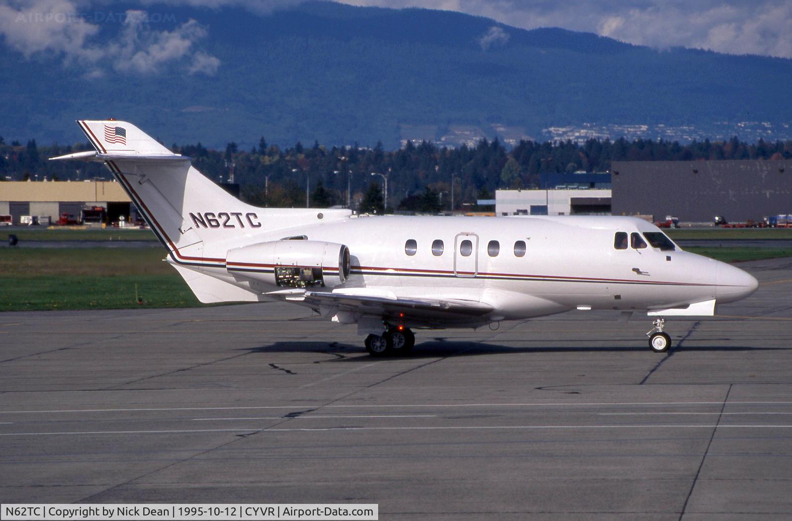 N62TC, 1971 Hawker Siddeley BH.125-400A C/N NA763, CYVR