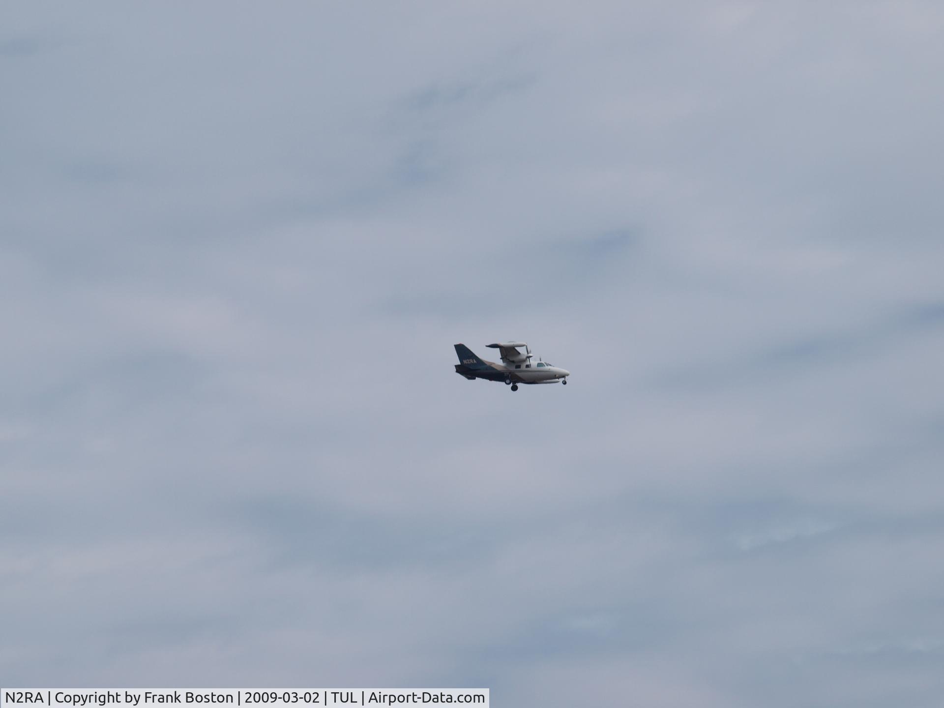N2RA, Mitsubishi MU-2B-26A C/N 366SA, Flying into TUL