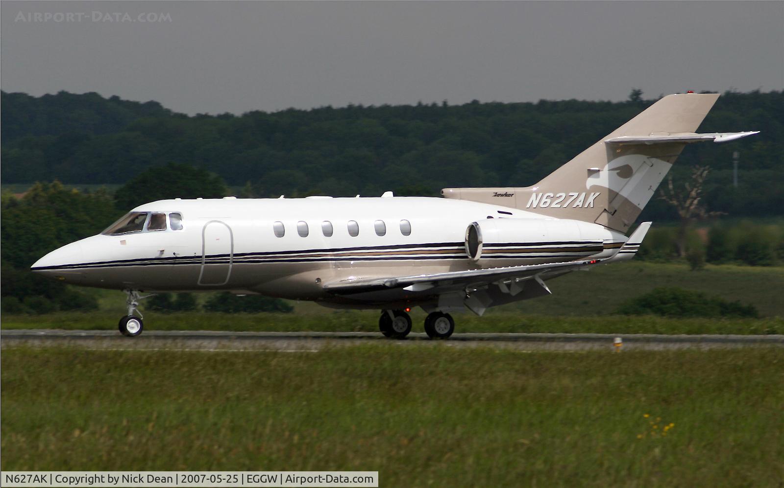 N627AK, 2005 Raytheon Hawker 800XPi C/N 258723, EGGW