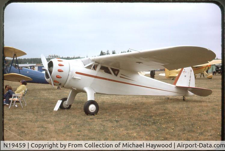 N19459, 1938 Cessna C-38 Airmaster C/N 412, Cessno C-38 Seen at Airshow July 1975