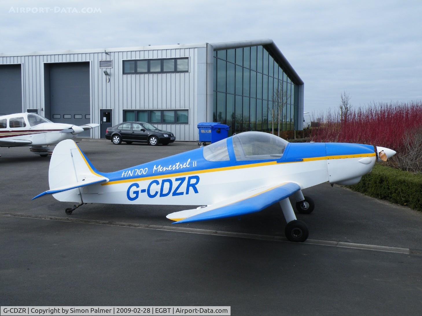 G-CDZR, 2006 Nicollier HN-700 Menestrel II C/N PFA 217-13773, Menestrel based at Turweston