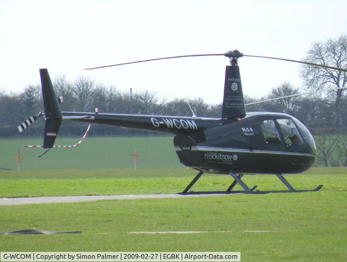 G-WCOM, 2008 Robinson R44 Raven C/N 1917, R44 seen at Sywell