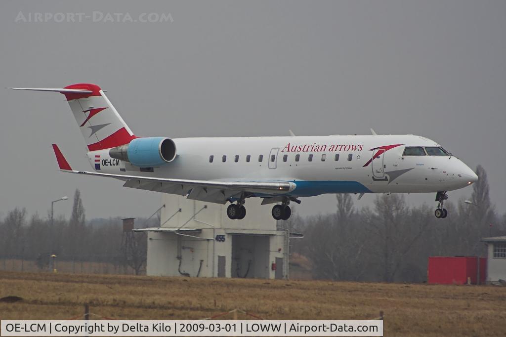 OE-LCM, 1997 Canadair CRJ-200LR (CL-600-2B19) C/N 7205, AUSTRIAN ARROWS