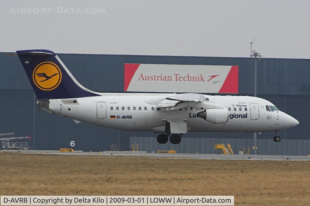 D-AVRB, 1994 British Aerospace Avro 146-RJ85 C/N E.2253, Lufthansa  Regional