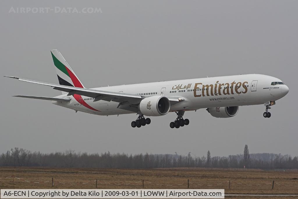 A6-ECN, 2009 Boeing 777-36N/ER C/N 37705, EMIRATES new Boeing 777-36HER- del.14.02.2009