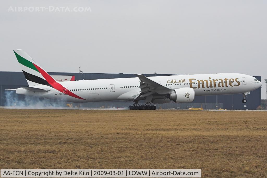 A6-ECN, 2009 Boeing 777-36N/ER C/N 37705, EMIRATES new Boeing 777-36HER- del.14.02.2009