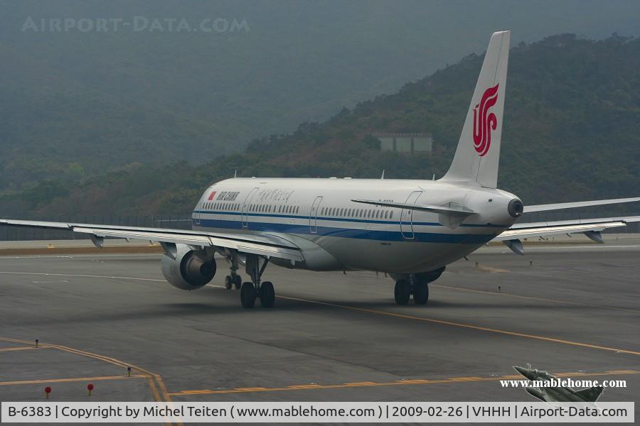 B-6383, 2008 Airbus A321-213 C/N 3678, Air China