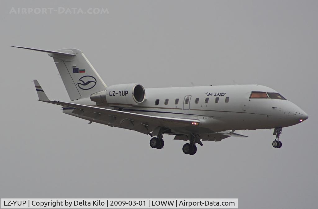LZ-YUP, 2004 Bombardier Challenger 604 (CL-600-2B16) C/N 5602, AIR LAZUR  CL604