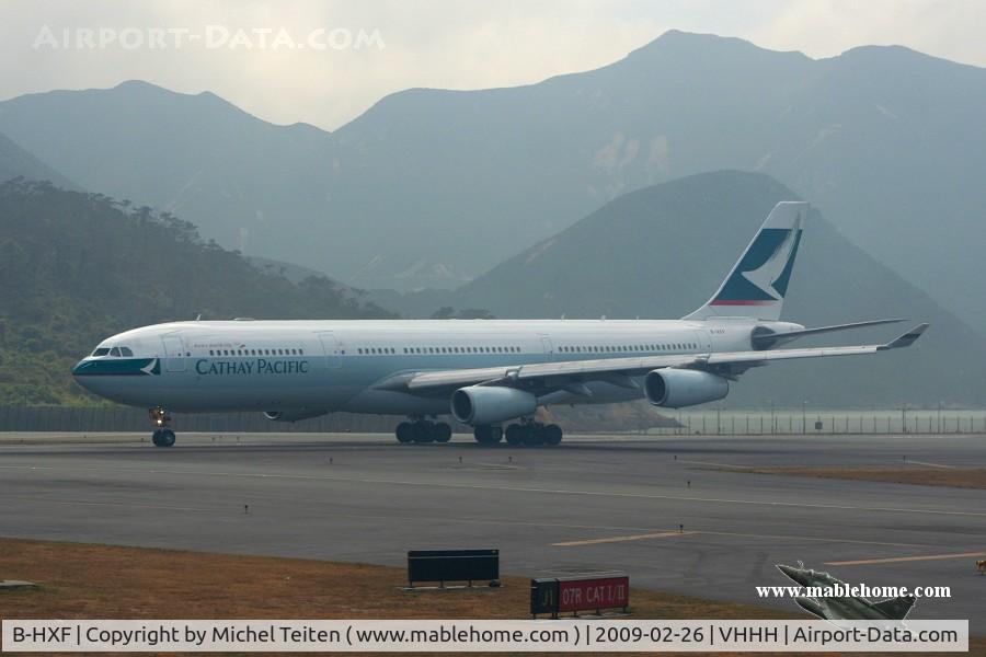 B-HXF, Airbus A340-313 C/N 160, Cathay Pacific