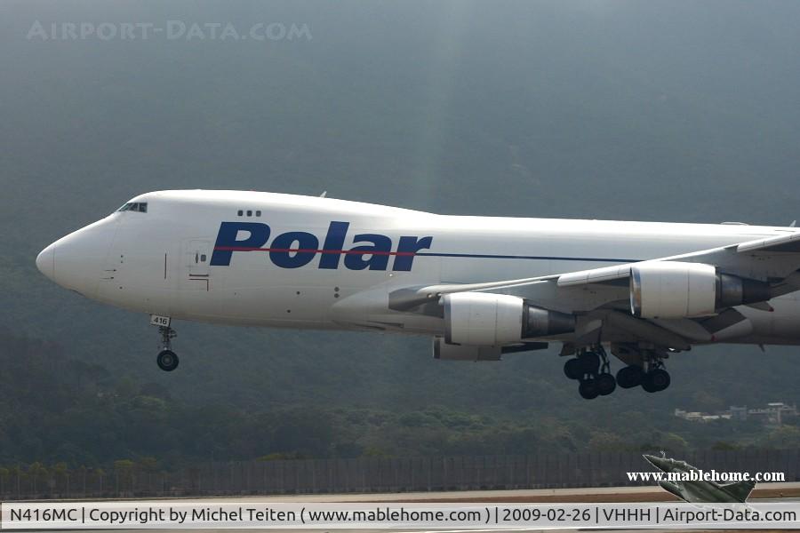 N416MC, 2002 Boeing 747-47UF C/N 32838/1307, Polar Air Cargo