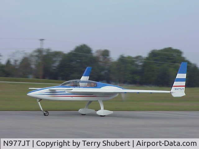 N977JT, 2002 Rutan Long-EZ C/N 977, Take Off from Rough River, KY