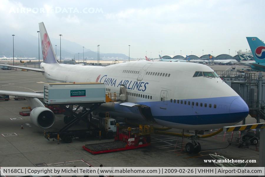 N168CL, 1999 Boeing 747-409 C/N 29906, China Airlines