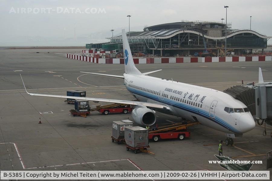 B-5385, 2008 Boeing 737-86N C/N 35633, Xiamen Airlines