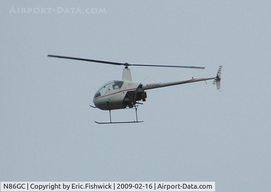 N86GC, 2000 Robinson R22 Beta C/N 3126, 4. N86GC over the Cloverdale Estate