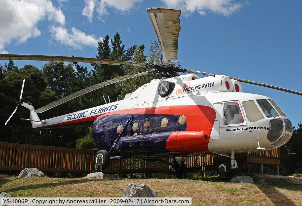 YS-1006P, 1972 Mil Mi-8TS Hip C/N 40705, Preserved near Taupo.