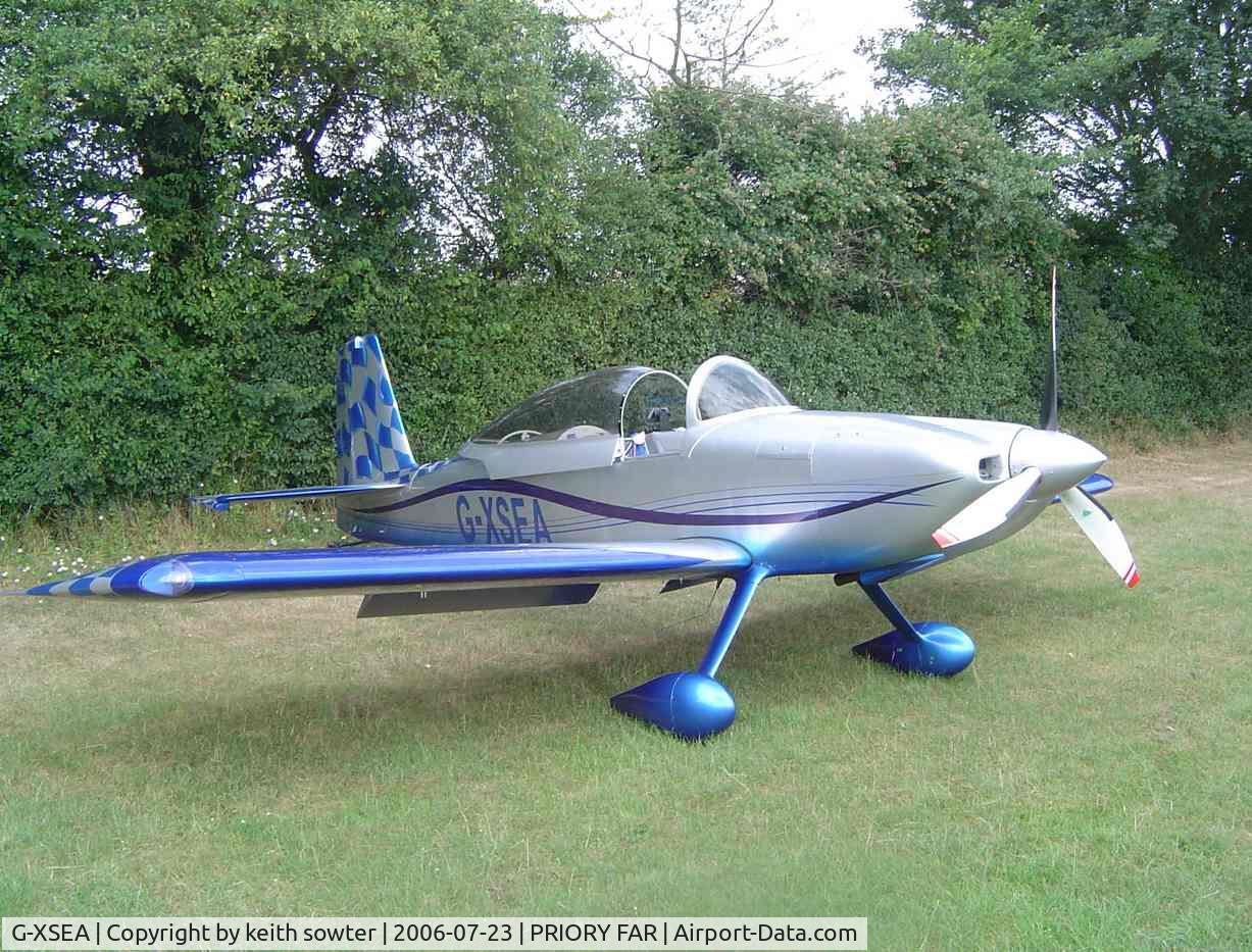 G-XSEA, 2005 Vans RV-8 C/N PFA 303-14228, great colour scheme