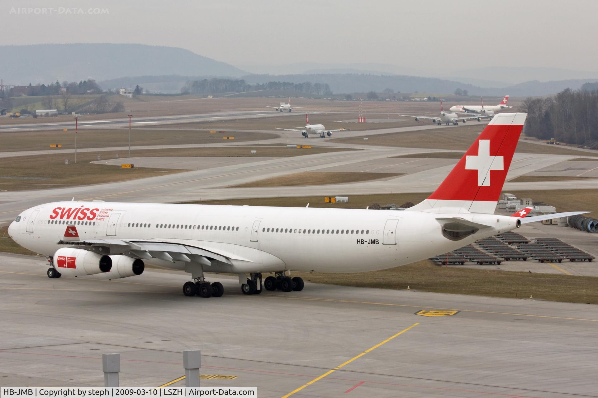 HB-JMB, 2003 Airbus A340-313 C/N 545, 