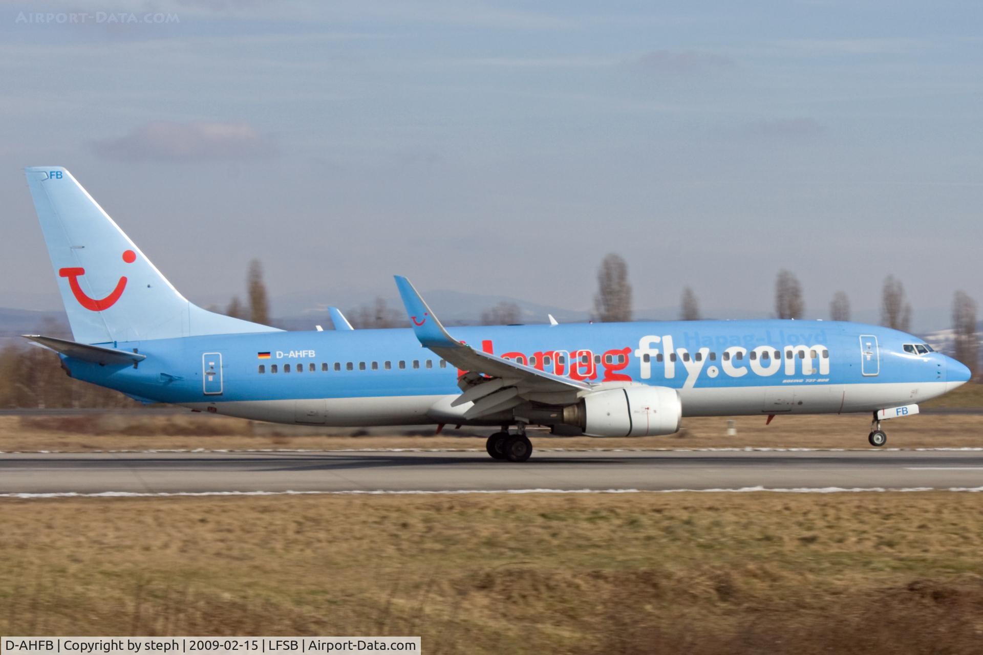 D-AHFB, 1997 Boeing 737-8K5 C/N 27982, 
